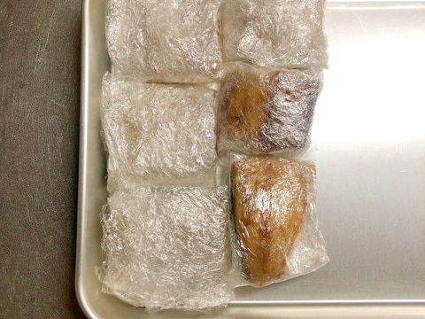 焼き塩鯖の冷凍保存♪
